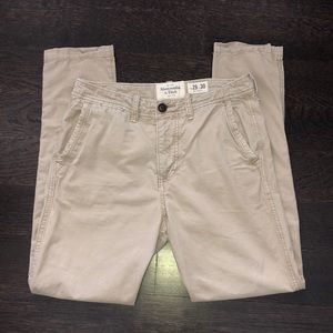 Men’s Abercrombie Tan Khaki Pants